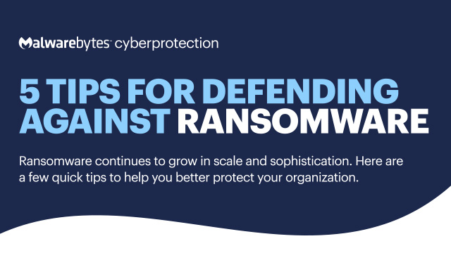 5 Tips for Defending Against Ransomware